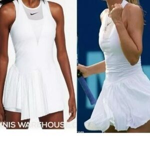 NIKE Maria Sharapova Tennis Dress pleat skirt STUNNING